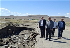 بازدیداز مناطق سیل زده مشگین شهر